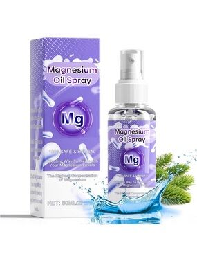 Magnesium Oil 2oz Natural Magnesium Chloride NIB